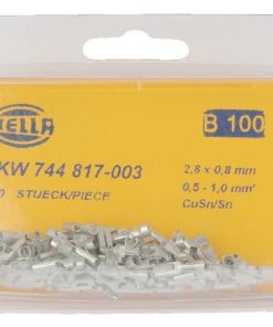 Enchufe de crimpar plano 0,5 - 1 mm²