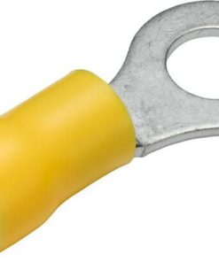 Terminal de cable con ojal, amarillo 4-6 mm²