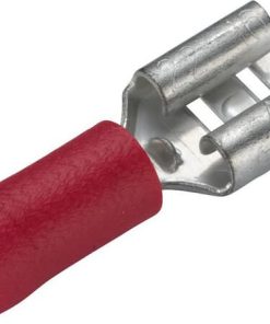 Enchufe plano rojo 0,5-1,0 mm²