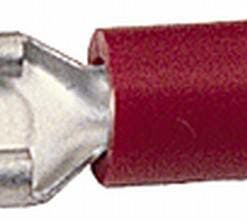 Enchufe plano rojo 0,5-1 mm²