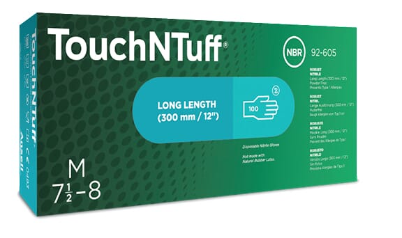 Guantes TouchNTuff® 92-605 talla 7,5-8/M 100 uds. 8 Guantes TouchNTuff® 92-605 talla 7,5-8/M 100 uds. - Imagen 8