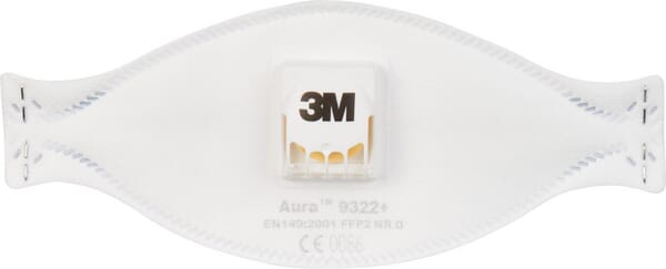 Máscara antipolvo FFP2 con válvula 9322+ 10 uds. 4 Máscara antipolvo FFP2 con válvula 9322+ 10 uds. - Imagen 4