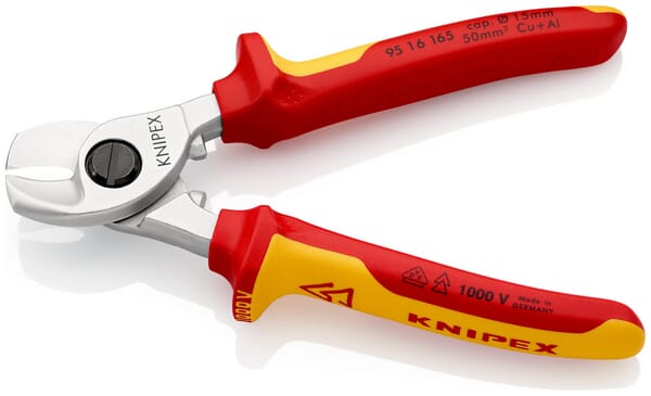 Cortacables VDE 165 mm Knipex 6 Cortacables VDE 165 mm Knipex - Imagen 6