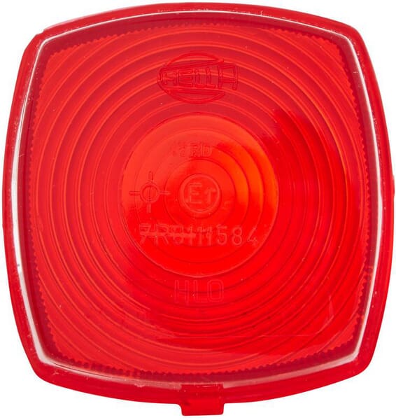 Cristal suelto rojo Hella 8 Cristal suelto rojo Hella - Imagen 8