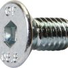 Tornillo avellanado hex. int. 4 Tornillo avellanado hex. int.