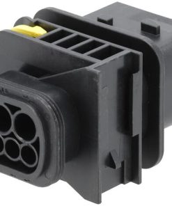 Caja de enchufe 7 polos macho, negro HDSCS