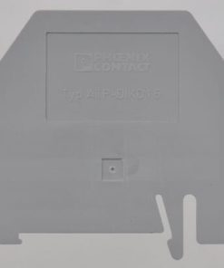 Placa separadora de sección