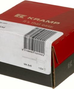 Remache ciego 4,8 x 8 Acero inoxidable A4