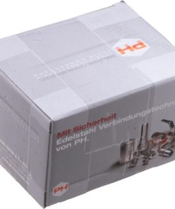 Válvula de esfera 10L acero inox.