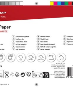 Papel para ubres, 200 hojas, 12 rollos 10 Papel para ubres, 200 hojas, 12 rollos