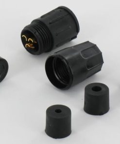 Conector hembra de 3 patillas 5 Conector hembra de 3 patillas