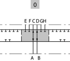 Válvula 8/3 vías 12 V DC DFE-052-8B-G06-1