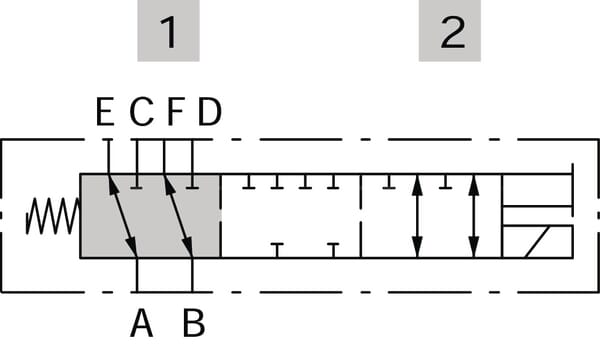 Válvula eléctrica A 6 vías 12 V 3/4 BSP 11 Válvula eléctrica A 6 vías 12 V 3/4 BSP - Imagen 11