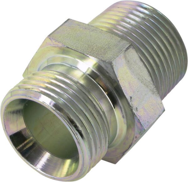 Racor doble 1 BSP x 1 BSPT 3 Racor doble 1 BSP x 1 BSPT - Imagen 3