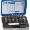 Caja elem+acc 1/4" 19 piezas