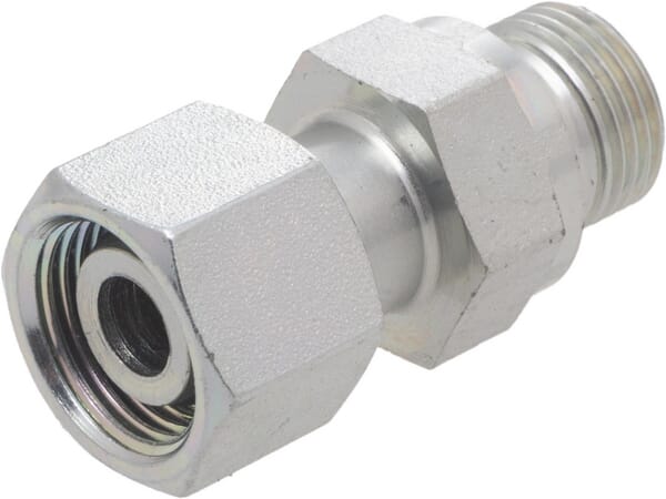 Racor rosca a bloque con tuerca loca 12L- R3/8" 3 Racor rosca a bloque con tuerca loca 12L- R3/8" - Imagen 3