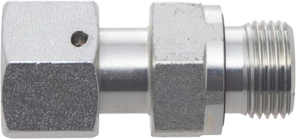 Racor rosca a bloque con tuerca loca 12L- R3/8" 4 Racor rosca a bloque con tuerca loca 12L- R3/8" - Imagen 4