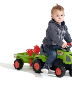 Tractor Infantil Claas con remolque