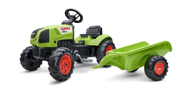 Tractor con remolque Claas 1 Tractor con remolque Claas