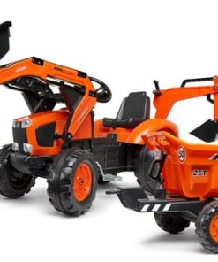 Kubotacon excavadora y remolque basculante Maxi