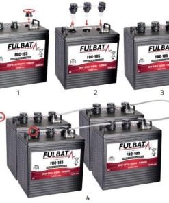 Kit de llenado 24V (para 4 pilas 6V) 5 Kit de llenado 24V (para 4 pilas 6V)