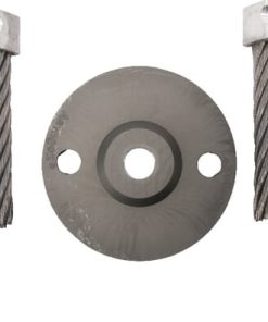 Cepillo de maleza, doble, 14 mm