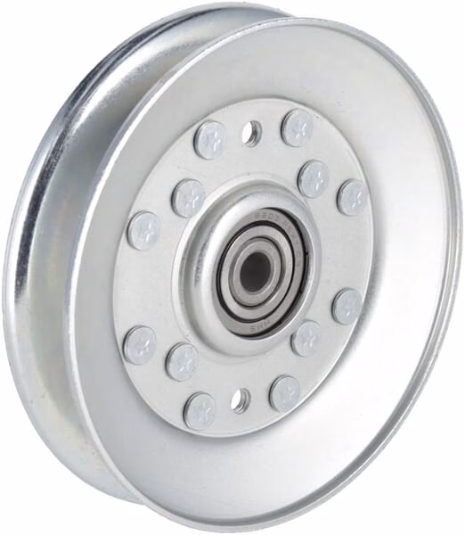 Polea 5"x3/8", correa trapezoidal 5/8" - Imagen 3