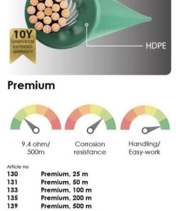 Cable de señalización Premium, de cobre (2,45 mm), 1000 m 5 Cable de señalización Premium, de cobre (2,45 mm), 1000 m