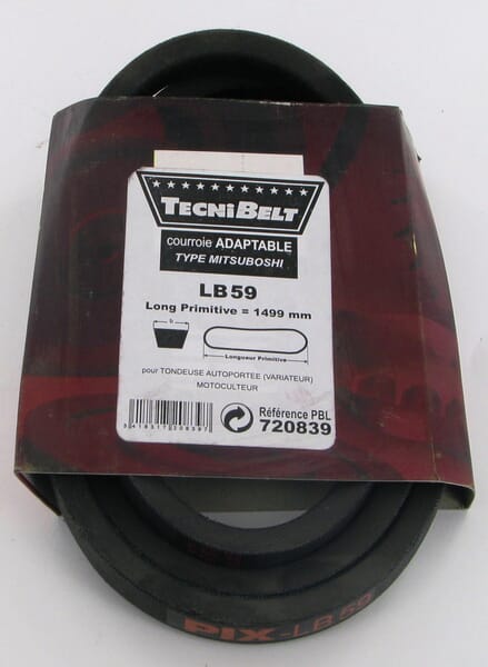 Correa trapezoidal LB59 Mitsuboshi 4 Correa trapezoidal LB59 Mitsuboshi - Imagen 4