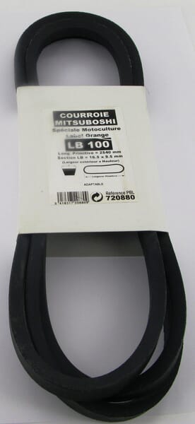 Correa trapezoidal LB100 Mitsuboshi 4 Correa trapezoidal LB100 Mitsuboshi - Imagen 4