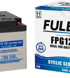 Batería de gel 12 V 26 Ah