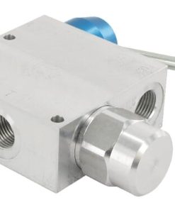 Válvula de control de flujo de 3 vías 1/2" 50-90 l/min