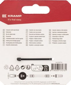 Conector con rosca macho 3/4"