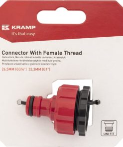 Acoplamiento con rosca hembra 3/4''-1''