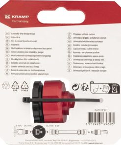 Acoplamiento con rosca hembra 3/4''-1''