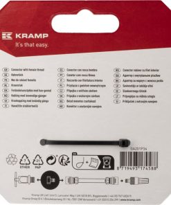 Conector con rosca hembra 3/4"