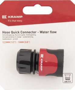 Conector rápido de manguera - flujo de agua 1/2-5/8''