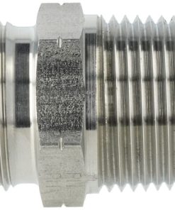 Racor macho 18L x 3/4" NPT acero inox. 9 Racor macho 18L x 3/4" NPT acero inox.