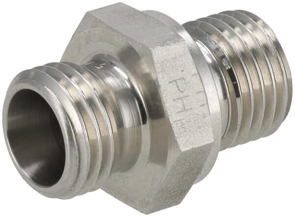 Racor macho 8L x M14 acero inox. 3 Racor macho 8L x M14 acero inox. - Imagen 3