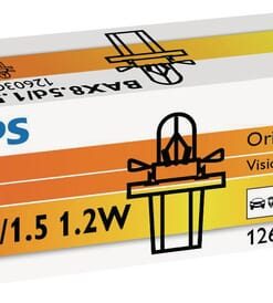 Bombilla Convencional 12V 1.2W BAX8.5d Philips