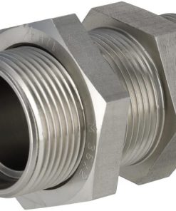 Racor pasamuros 28L acero inox. 5 Racor pasamuros 28L acero inox.