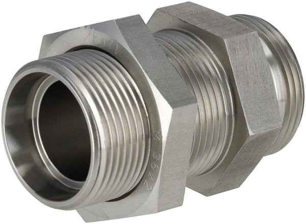 Racor pasamuros 28L acero inox. 3 Racor pasamuros 28L acero inox. - Imagen 3