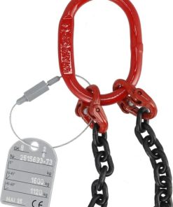 Suspensión de cadena 2 patas, 1m, 6mm