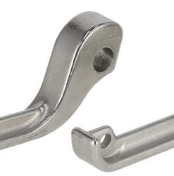 Mango para acoplamiento Camlock 6", acero inoxidable