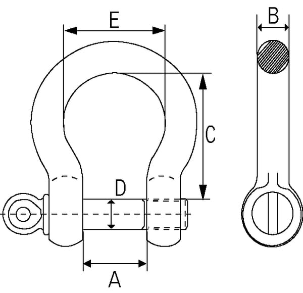 Grillete alta resistencia 1/2" 8 Grillete alta resistencia 1/2" - Imagen 8