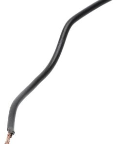 Cable eléctrico 1 x 0,75 mm² negro