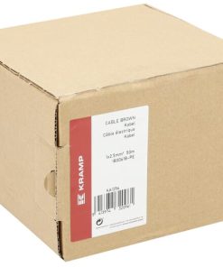 Cable 1 x 2,5mm² marrón 50 m