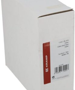 Cable eléctrico 1 x 4,0 mm² negro