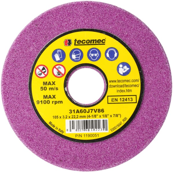 Muela de esmerilado Ø105 mm x 3,2 mm, 22 (1 ud.) 7 Muela de esmerilado Ø105 mm x 3,2 mm, 22 (1 ud.) - Imagen 7