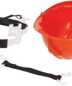 Casco ABS naranja